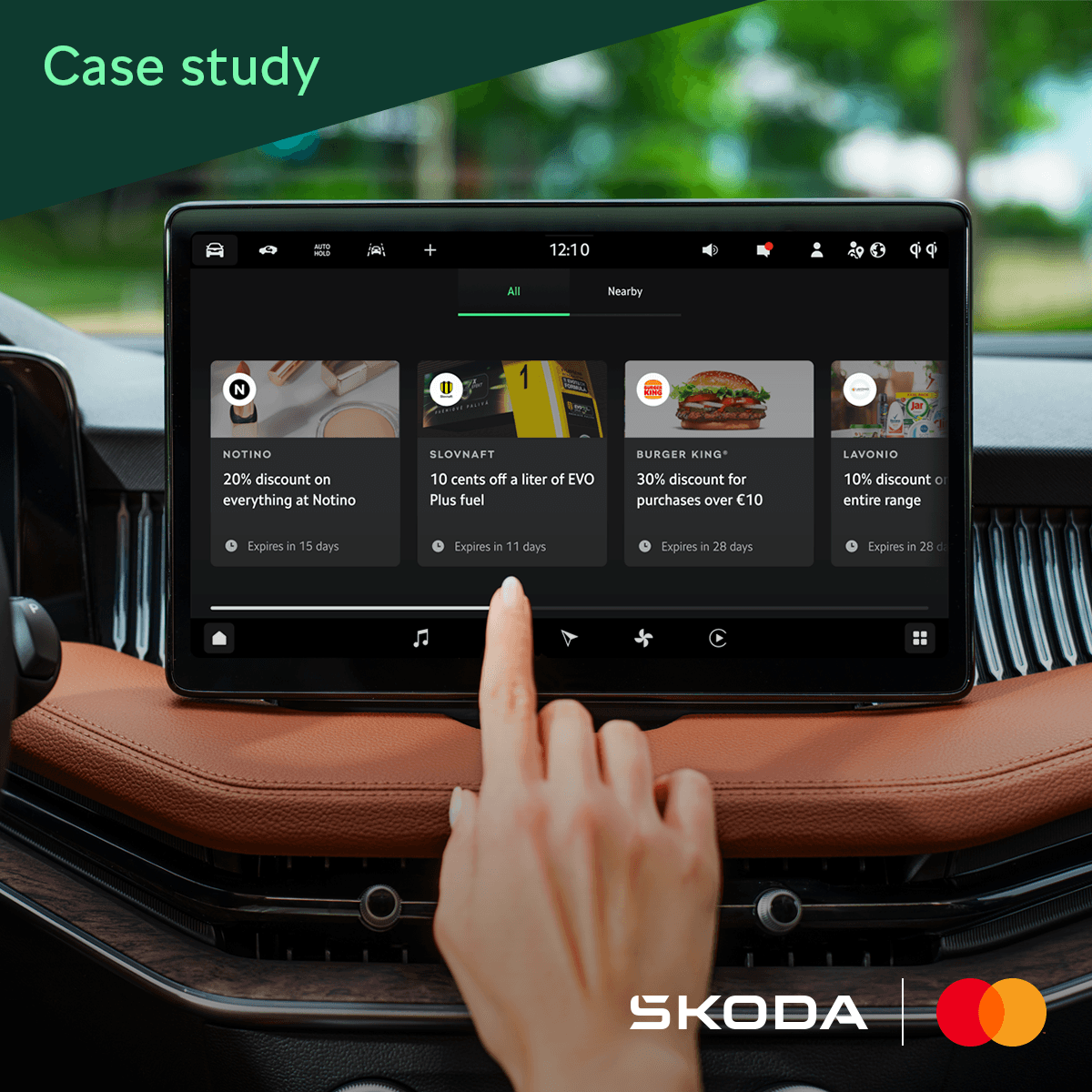Automotive banners - Škoda