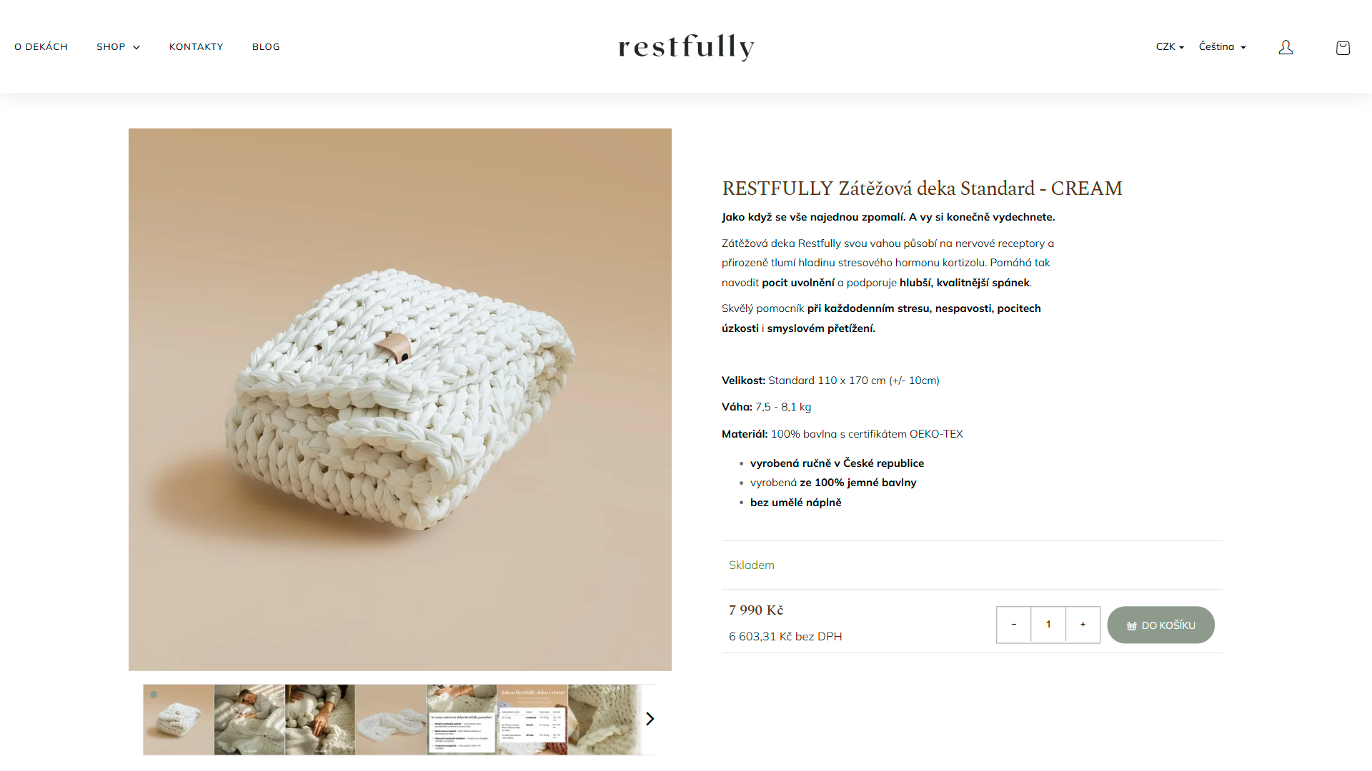 Webdesign - Restfully detail