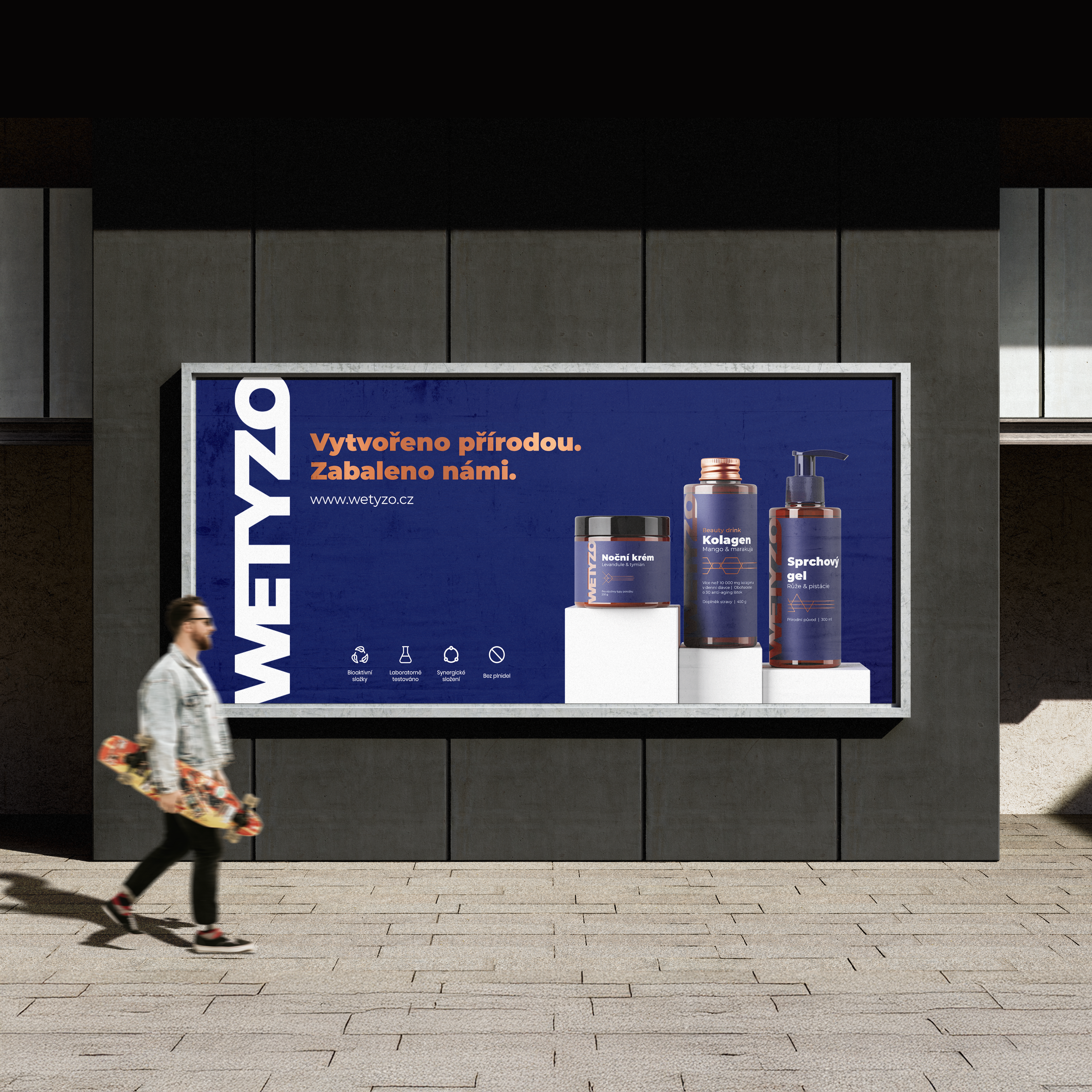 Packaging - Wetyzo billboard
